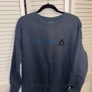 Reebok Men's Dark Blue Crewneck Sweater
